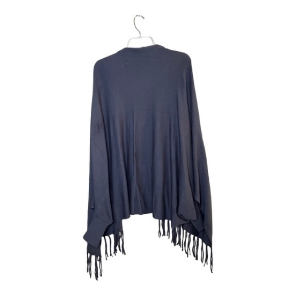 NWOT Jacket Society Lightweight Shrug Cardigan With Fringe - Picture 7 of 11